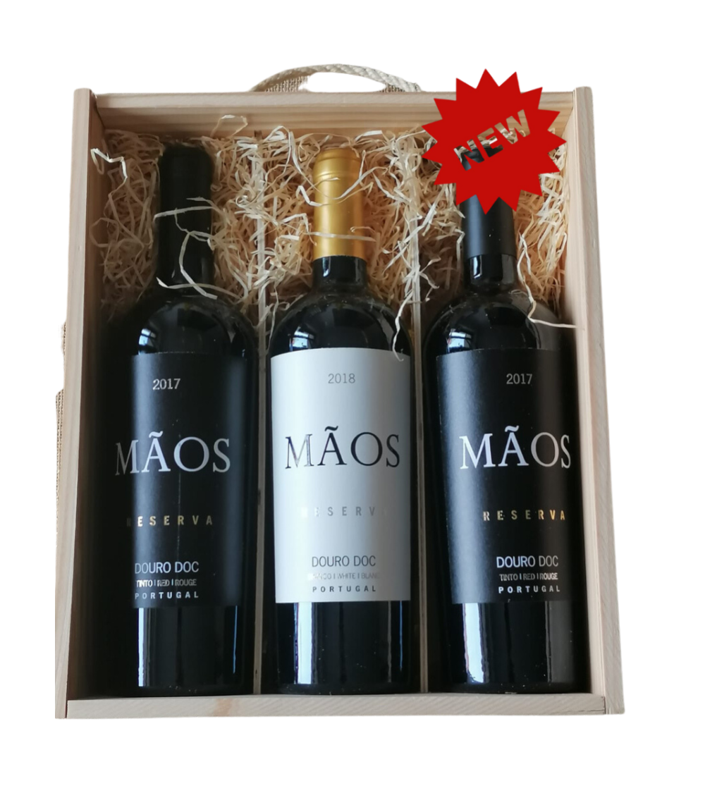 Mãos Reserva, D.O.C. Douro, Mãos e Irmãos - Trio Geschenkpackung