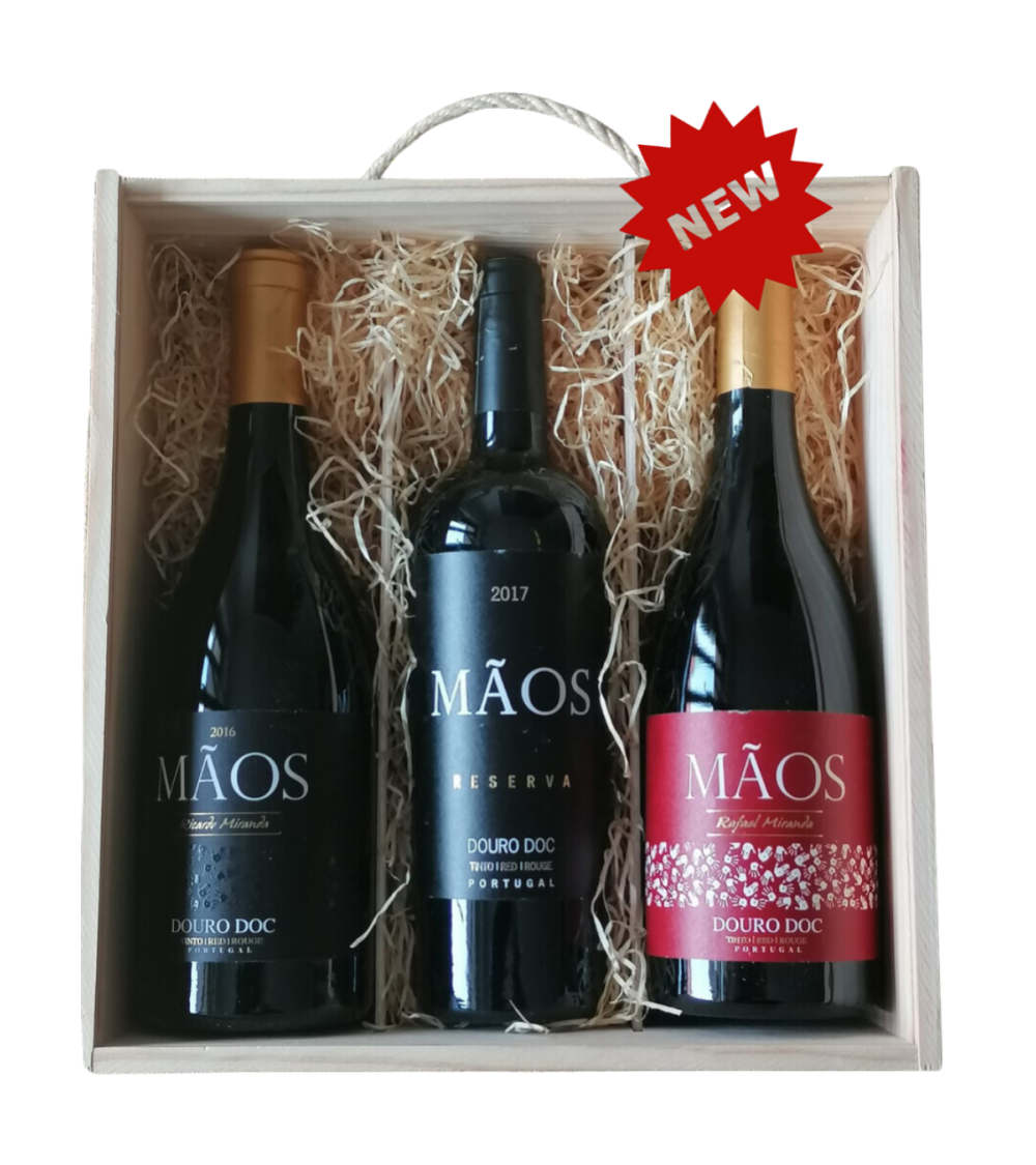 Mãos Reserva,  D.O.C. Douro, Mãos e Irmãos - Coffret Cadeau Trio